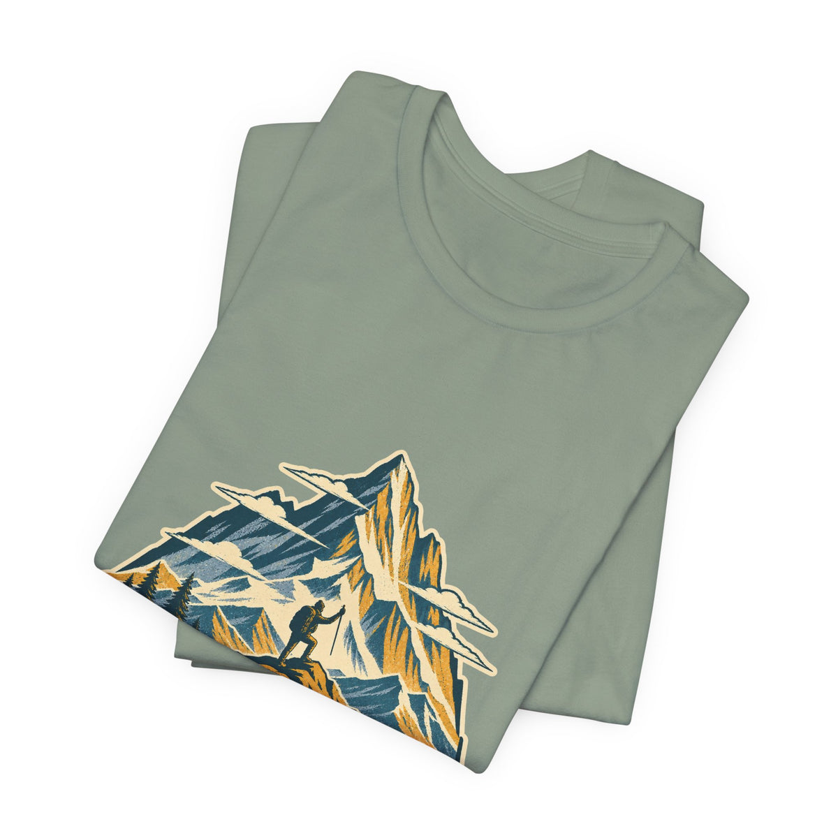 High Altitude Low Expectations T-Shirt — Vintage Mountain Hiking Tee