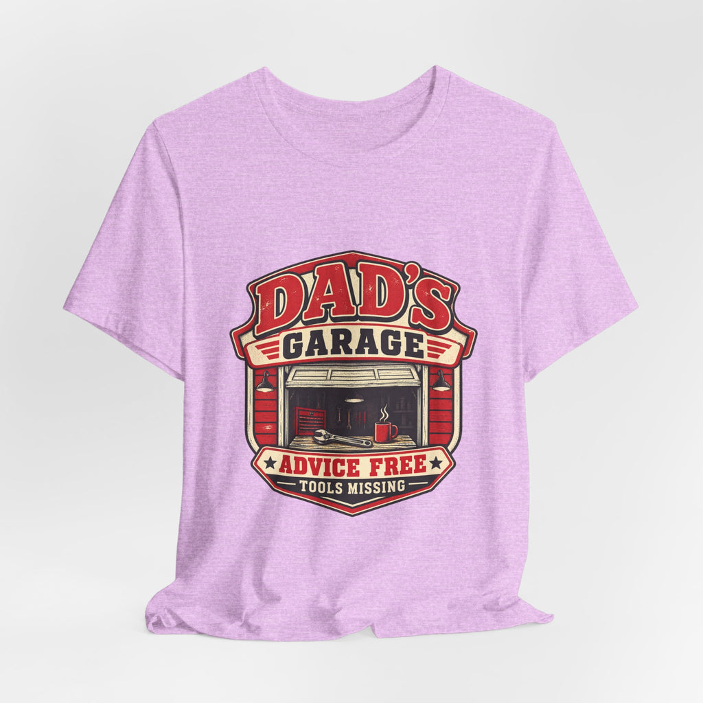 Dad’s Garage T-Shirt — Advice Free, Tools Missing Vintage Mechanic Tee