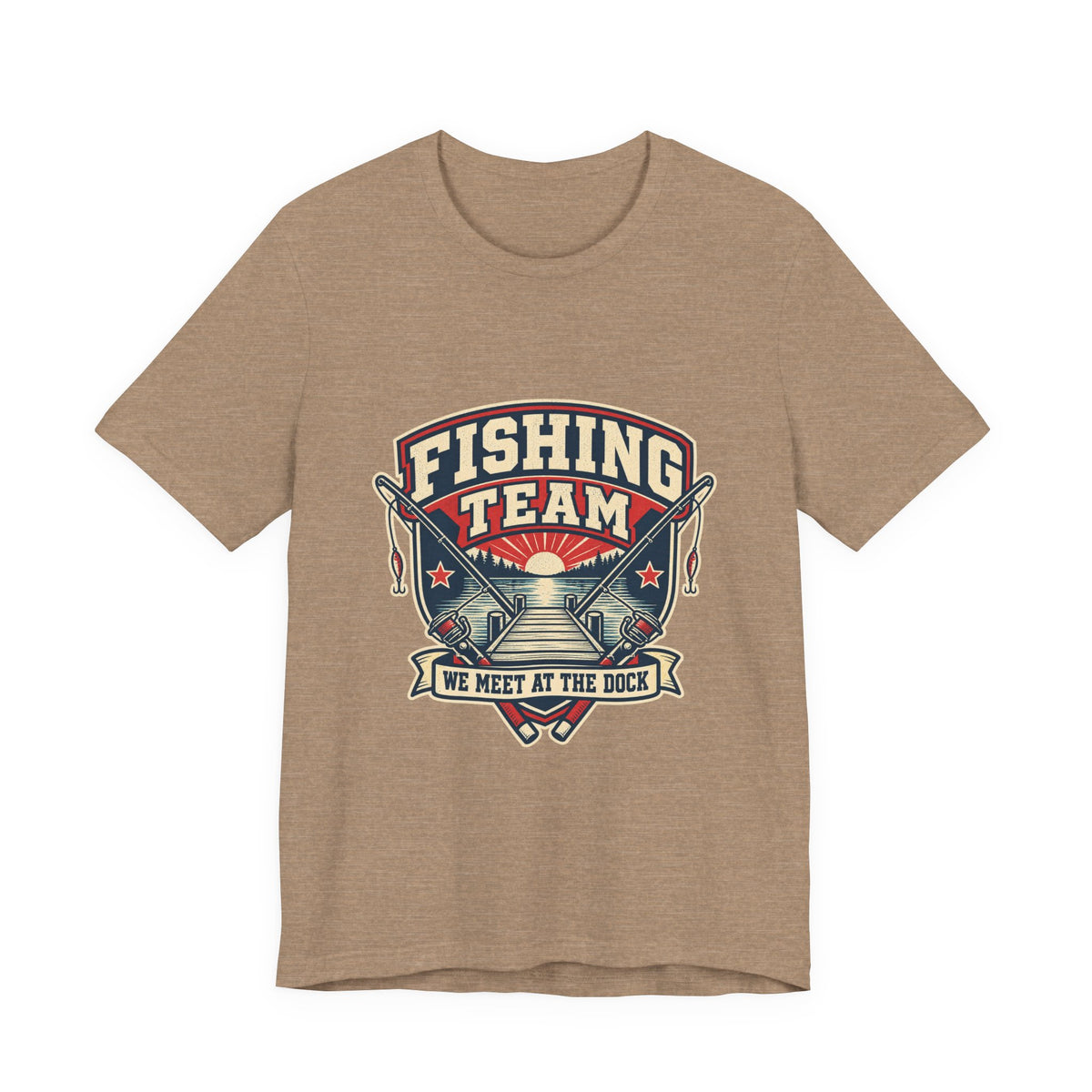 Fishing Team T-Shirt — We Meet at the Dock Vintage Fishing Tee