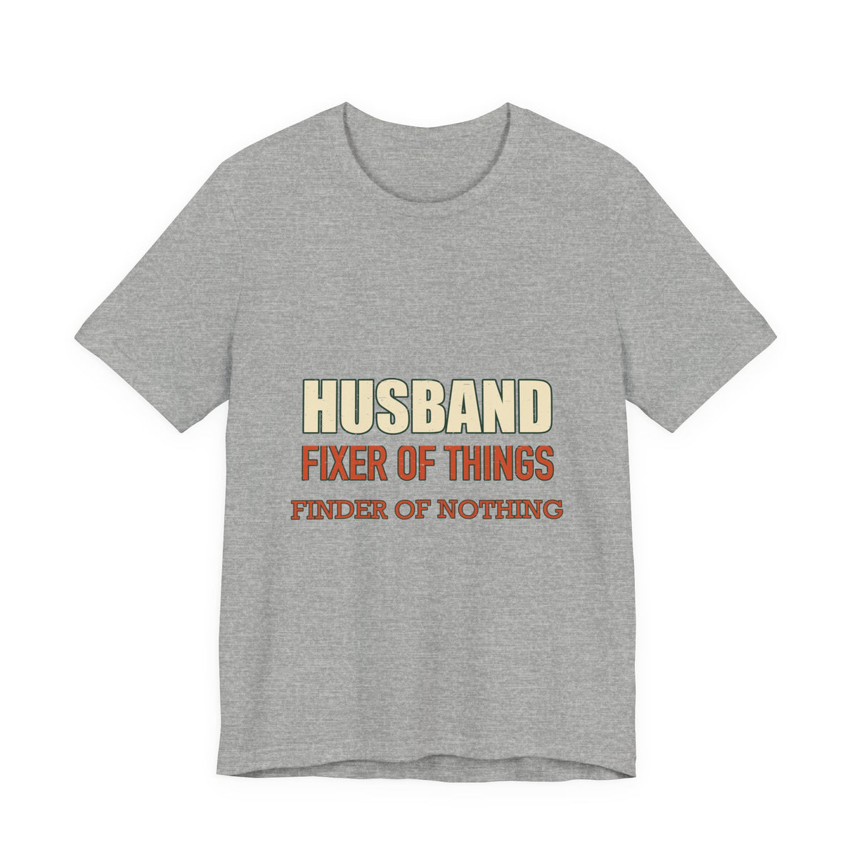 Husband Fixer of Things T-Shirt — Funny Vintage Husband Humor Tee