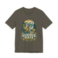 Serious Hiker T-Shirt — Casual Navigator Vintage Hiking Compass Mountain Tee