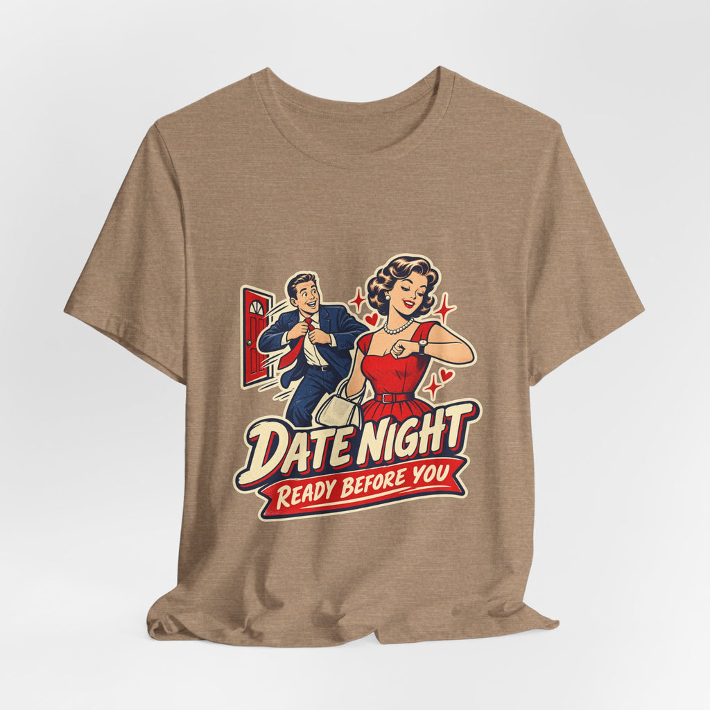 Date Night Ready Before You Retro Couple T-Shirt