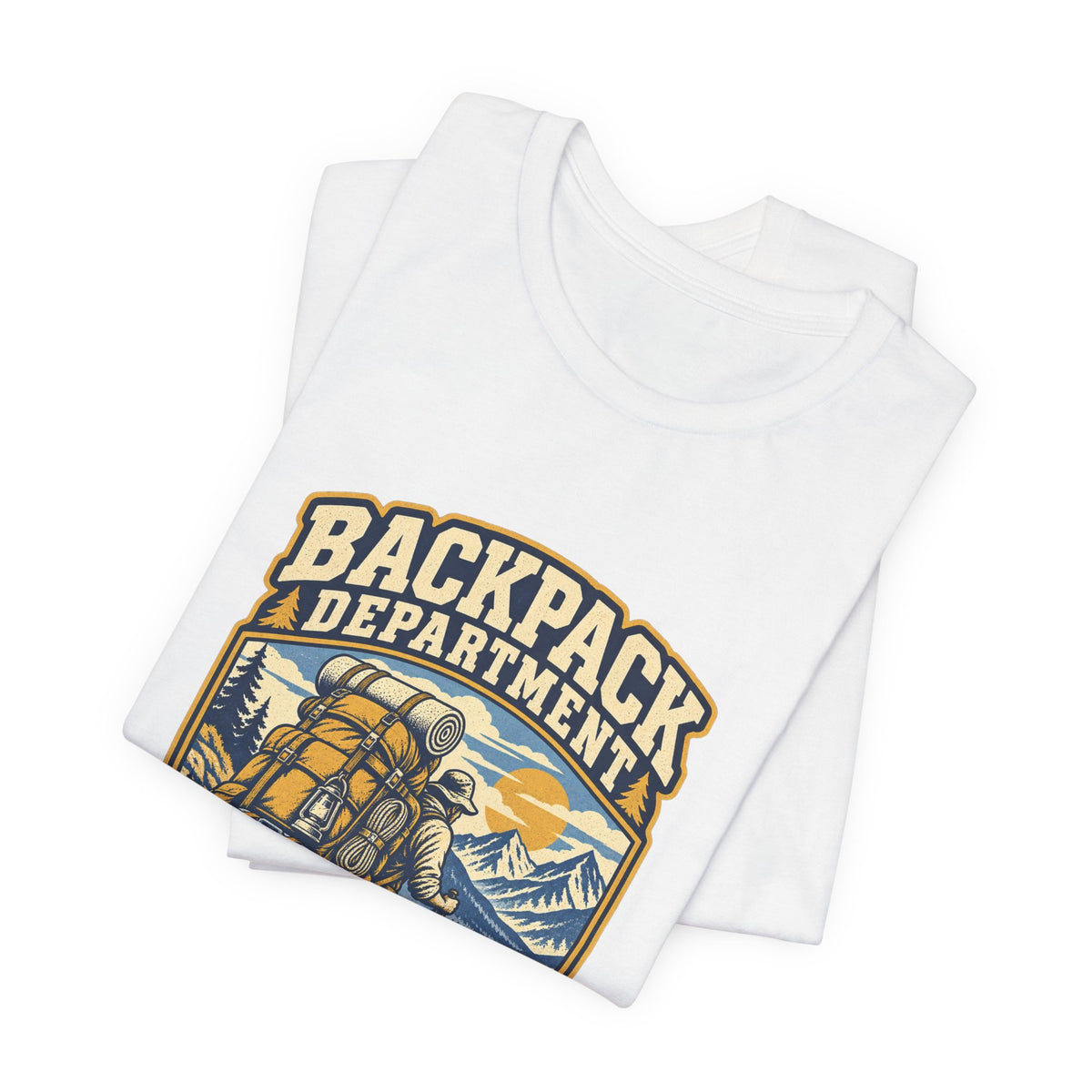 Backpack Department T-Shirt — Carrying the Group Vintage Hiking Tee