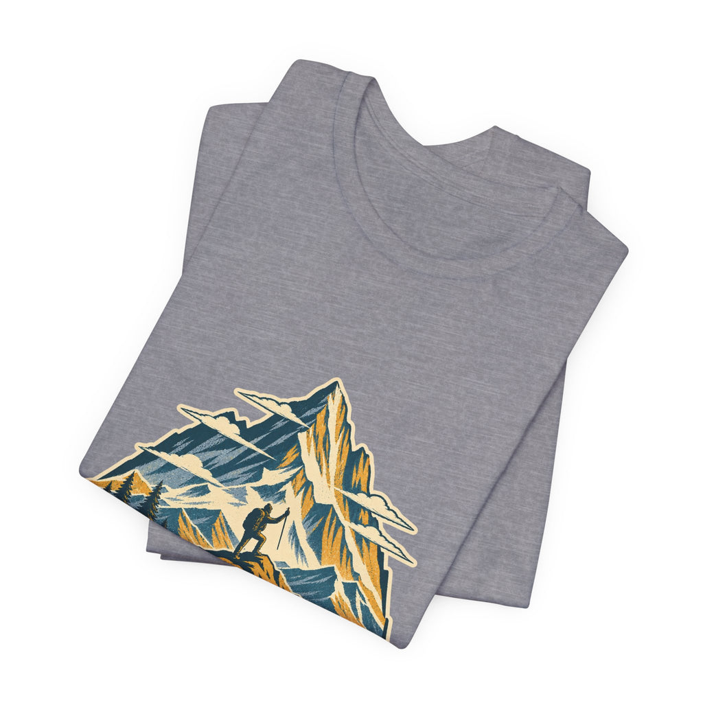 High Altitude Low Expectations T-Shirt — Vintage Mountain Hiking Tee