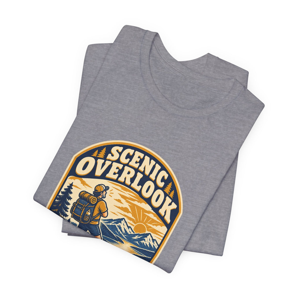 Scenic Overlook T-Shirt — Worth Every Complaint Vintage Hiking Mountain Tee