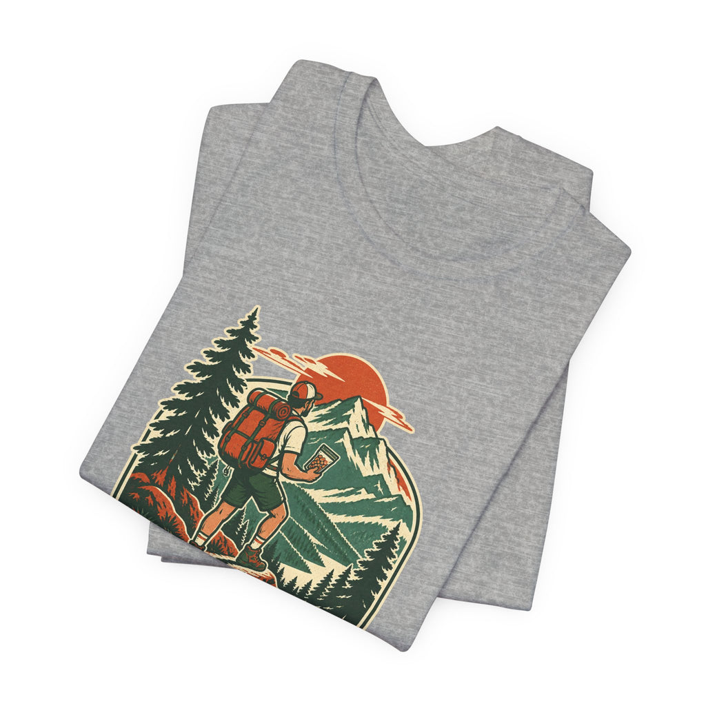 Trail Mix Manager T-Shirt — Quality Control on Every Mile Vintage Hiking Tee