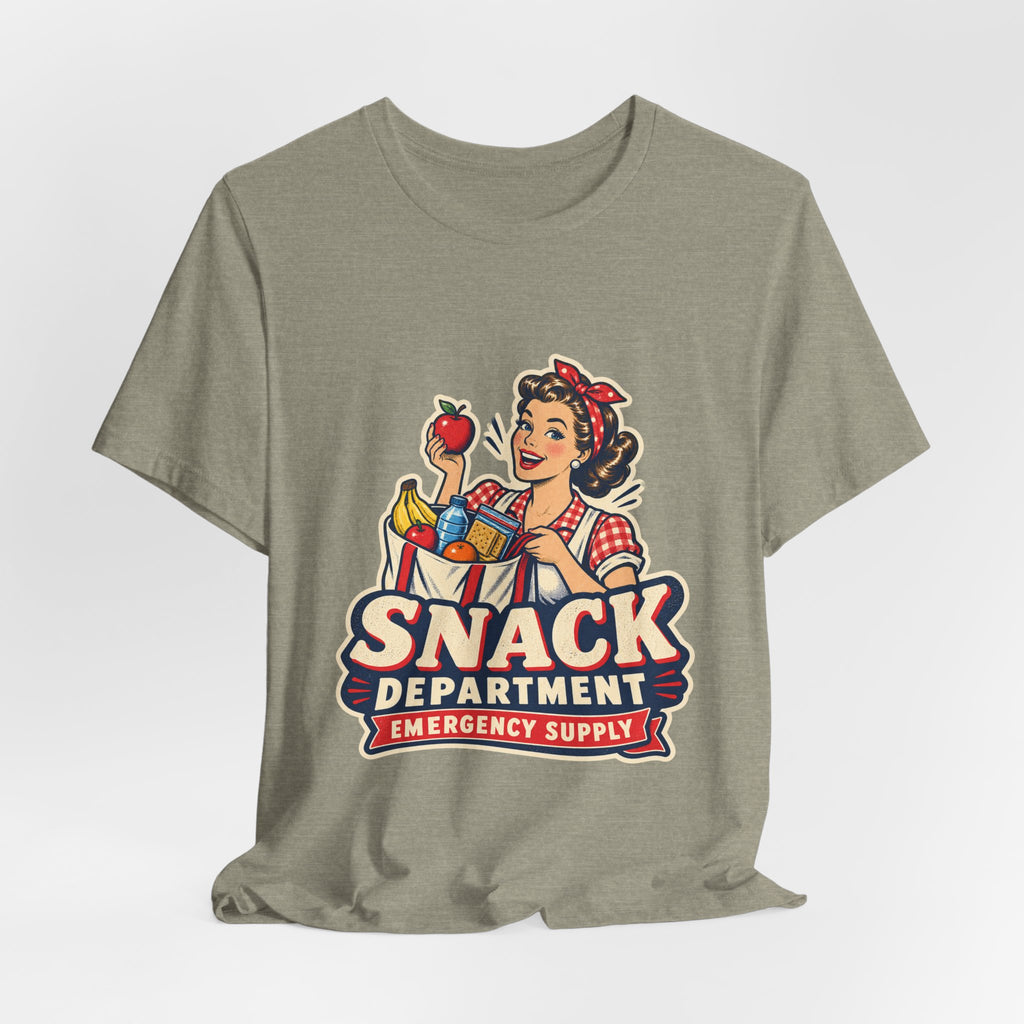 Snack Department Emergency Supply Vintage Grocery Pinup Tee