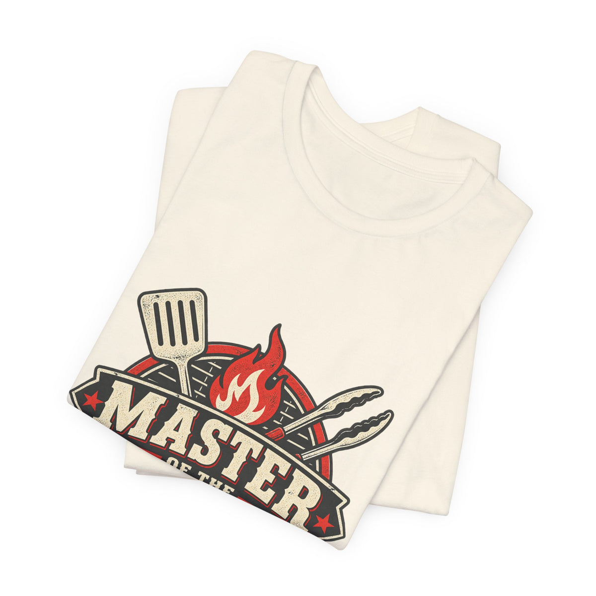 Master of the Grill T-Shirt, Father of Flame BBQ Tee for Grill Masters