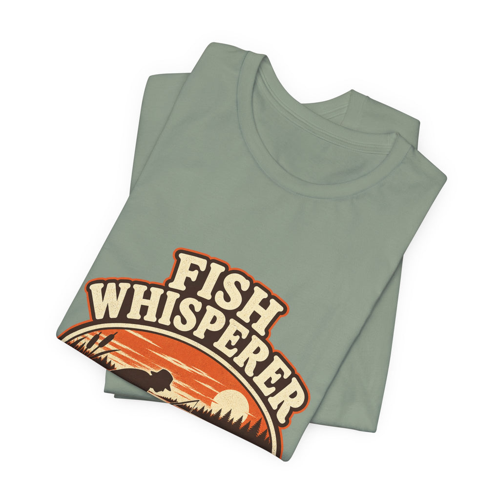 Fish Whisperer They Mostly Ignore Me Vintage Fishing T-Shirt