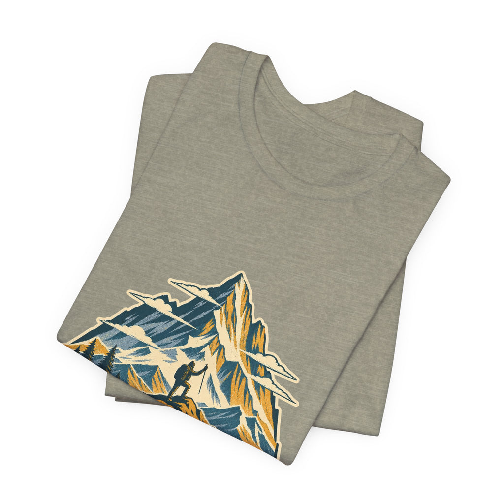 High Altitude Low Expectations T-Shirt — Vintage Mountain Hiking Tee