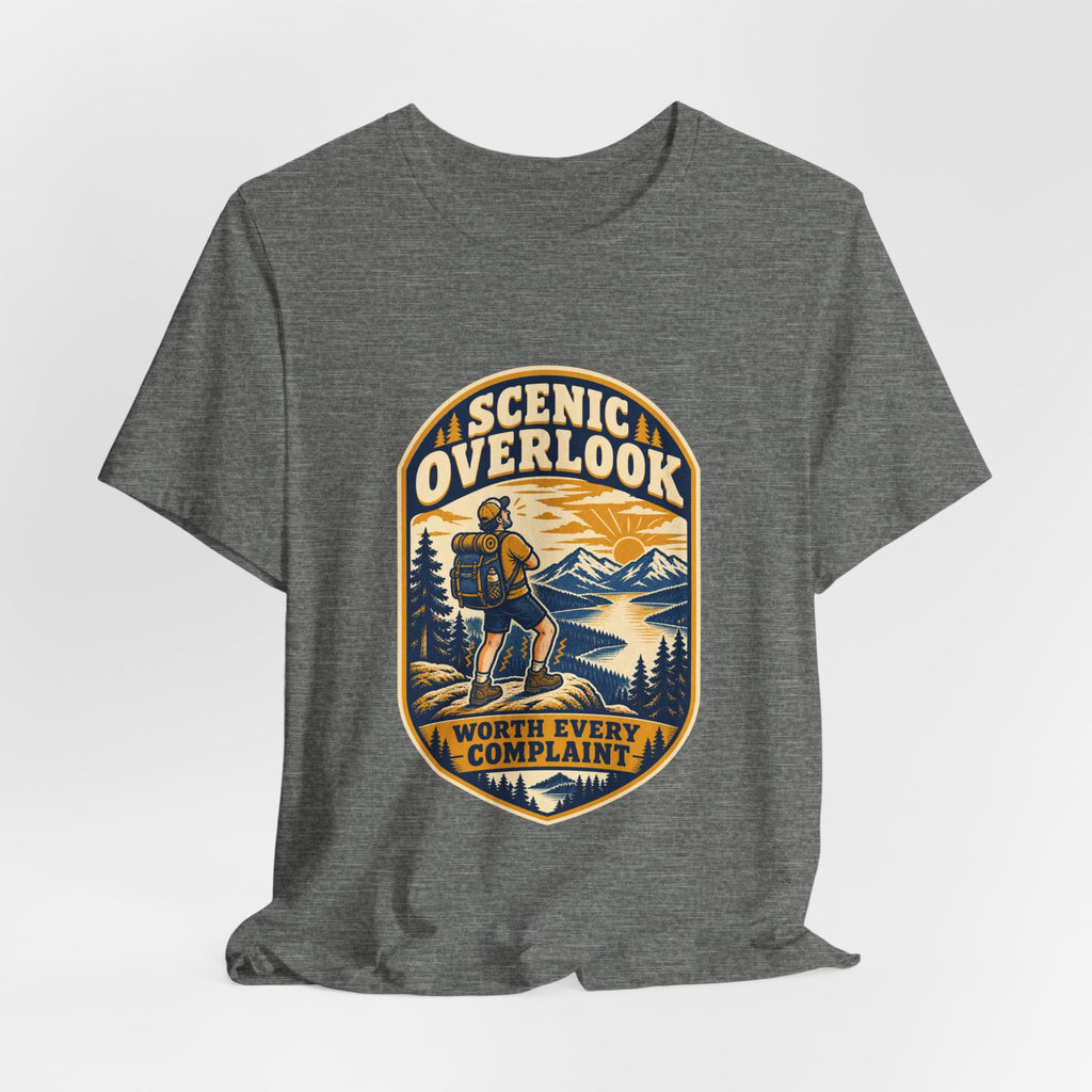 Scenic Overlook T-Shirt — Worth Every Complaint Vintage Hiking Mountain Tee