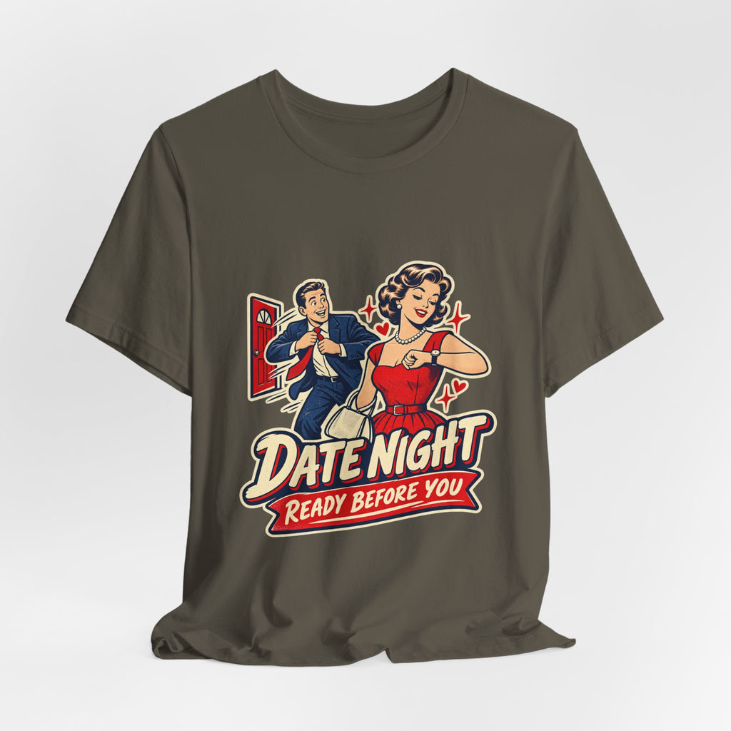 Date Night Ready Before You Retro Couple T-Shirt