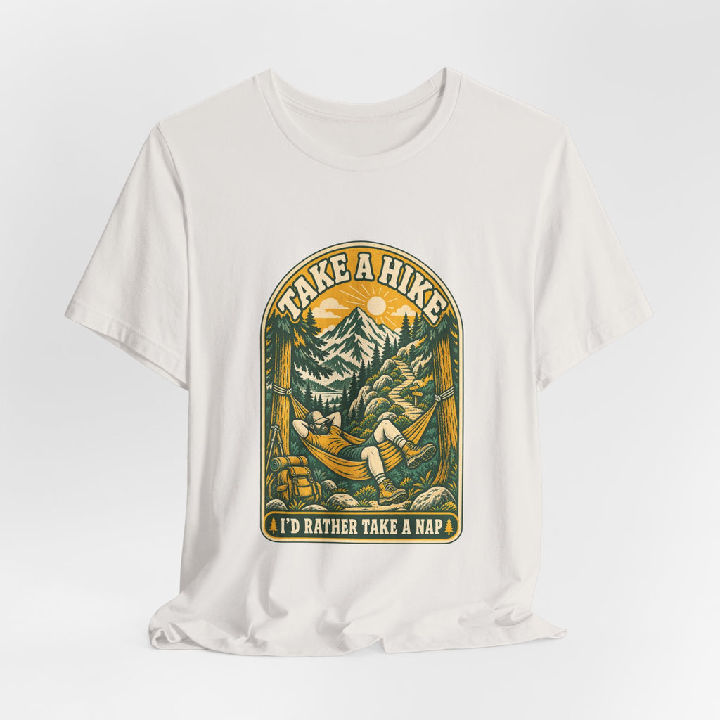 I'd Rather Take a Nap Vintage Hiking T-Shirt — Hammock Mountain Outdoors Tee