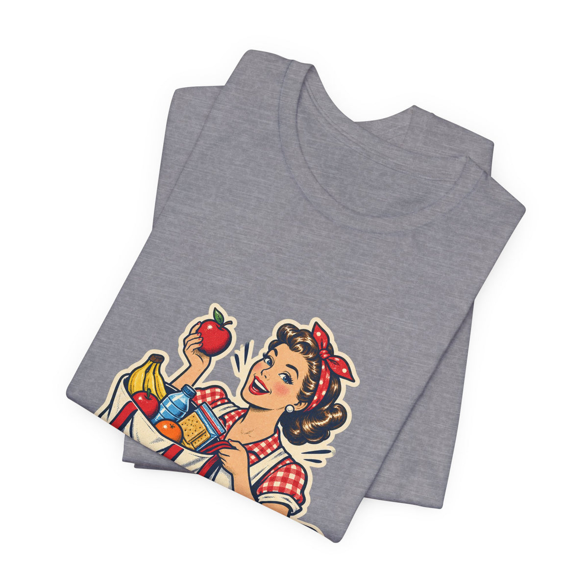 Snack Department Emergency Supply Vintage Grocery Pinup Tee