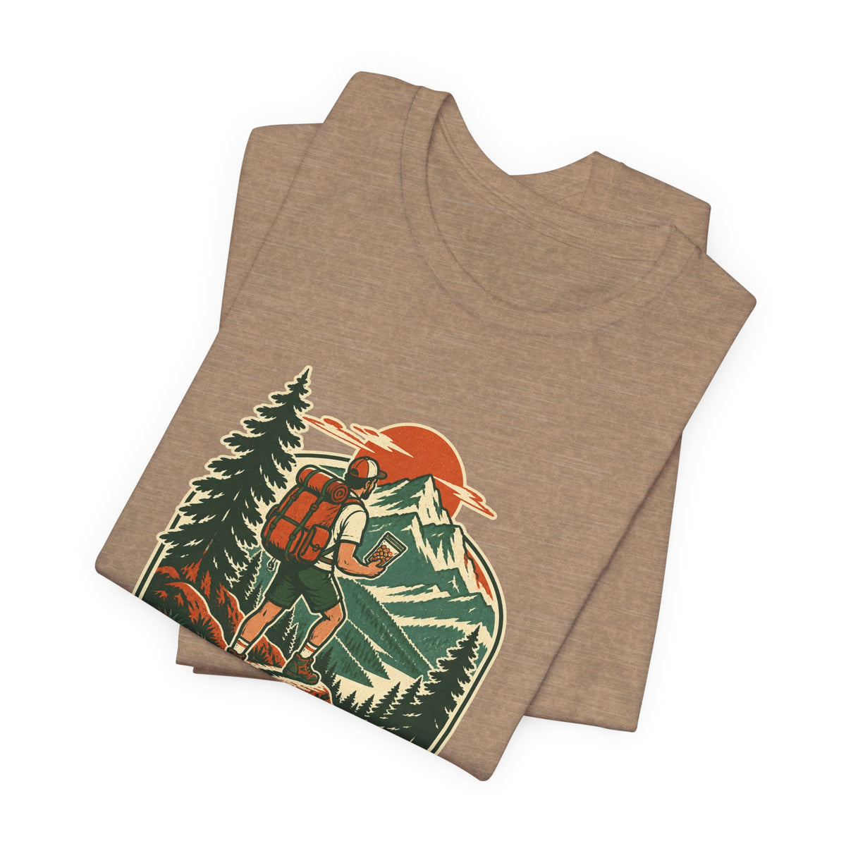 Trail Mix Manager T-Shirt — Quality Control on Every Mile Vintage Hiking Tee