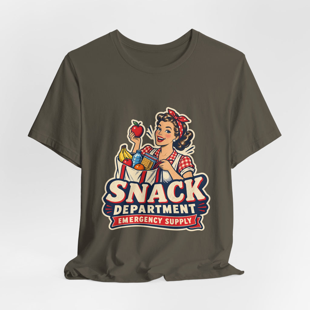 Snack Department Emergency Supply Vintage Grocery Pinup Tee