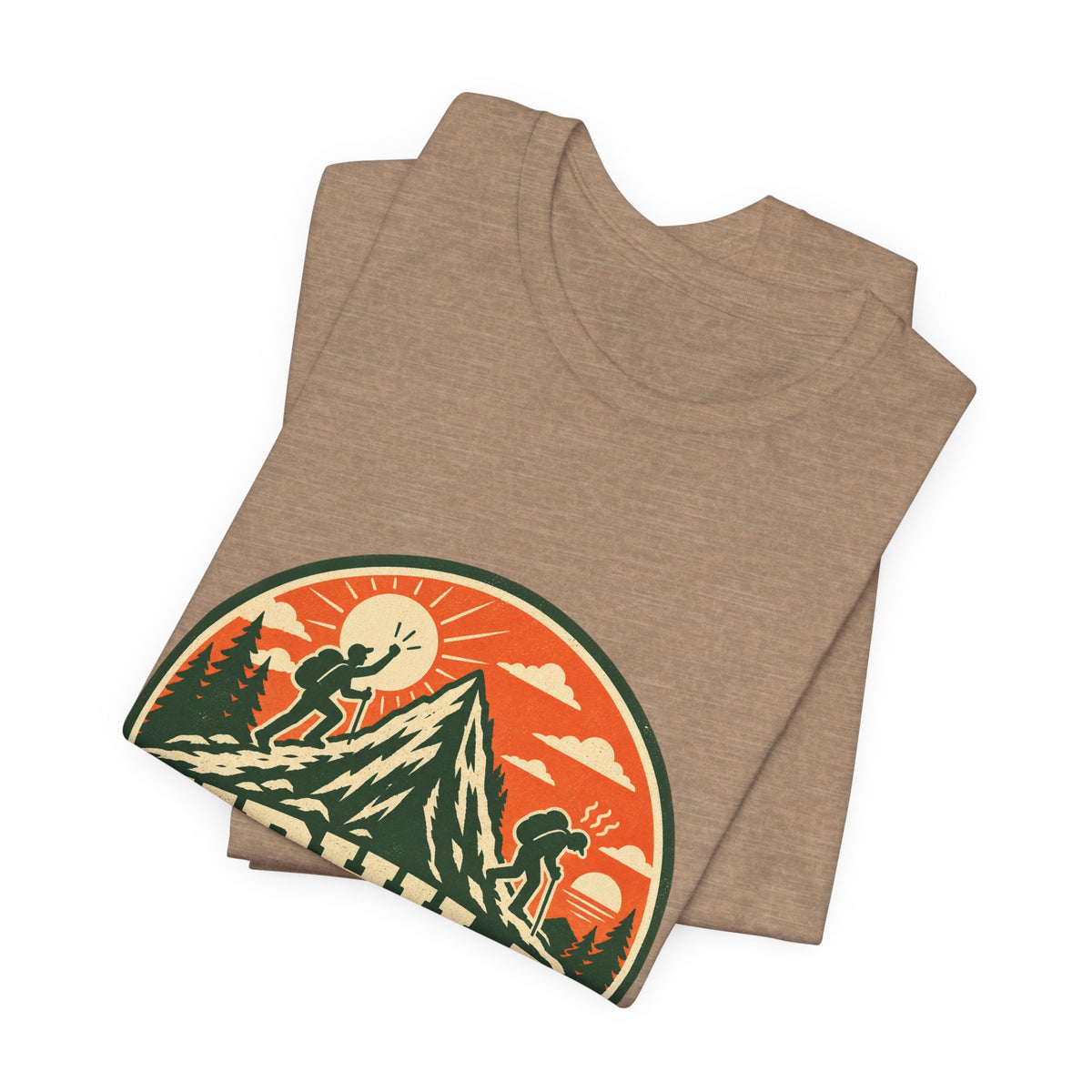 Uphill Enthusiast Downhill Complainer T-Shirt — Vintage Mountain Hiking Tee