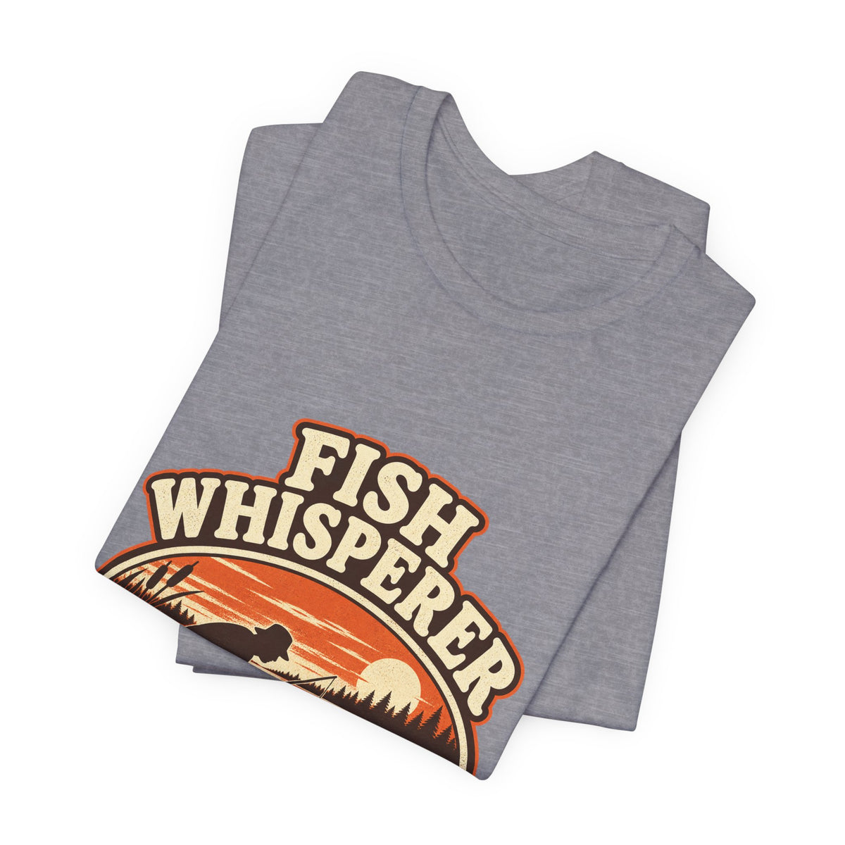 Fish Whisperer They Mostly Ignore Me Vintage Fishing T-Shirt