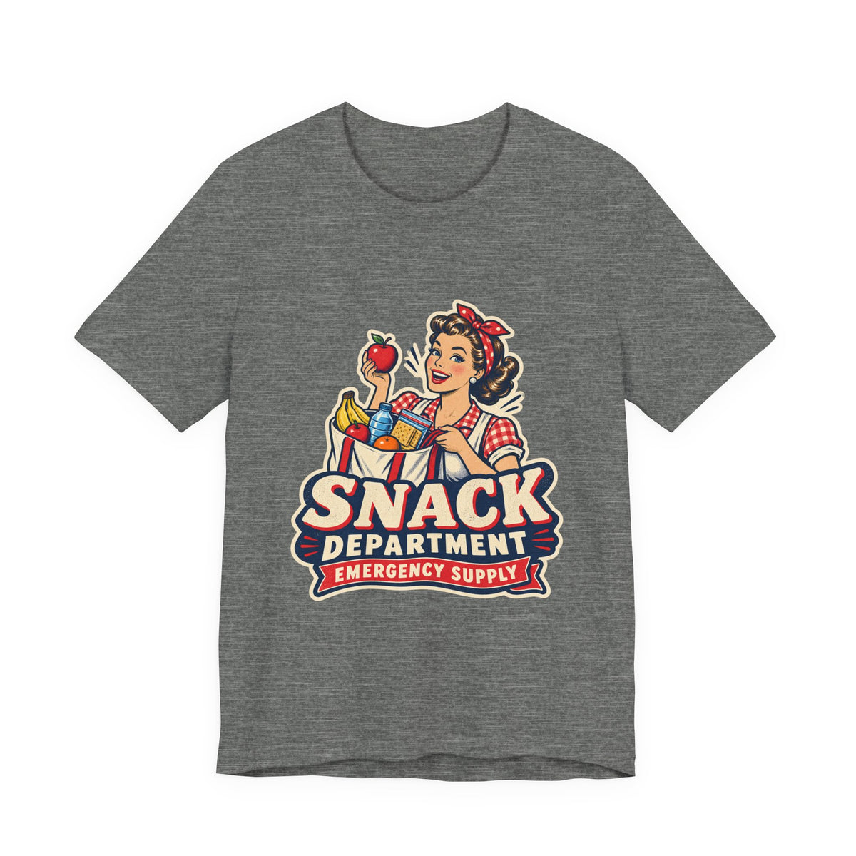 Snack Department Emergency Supply Vintage Grocery Pinup Tee
