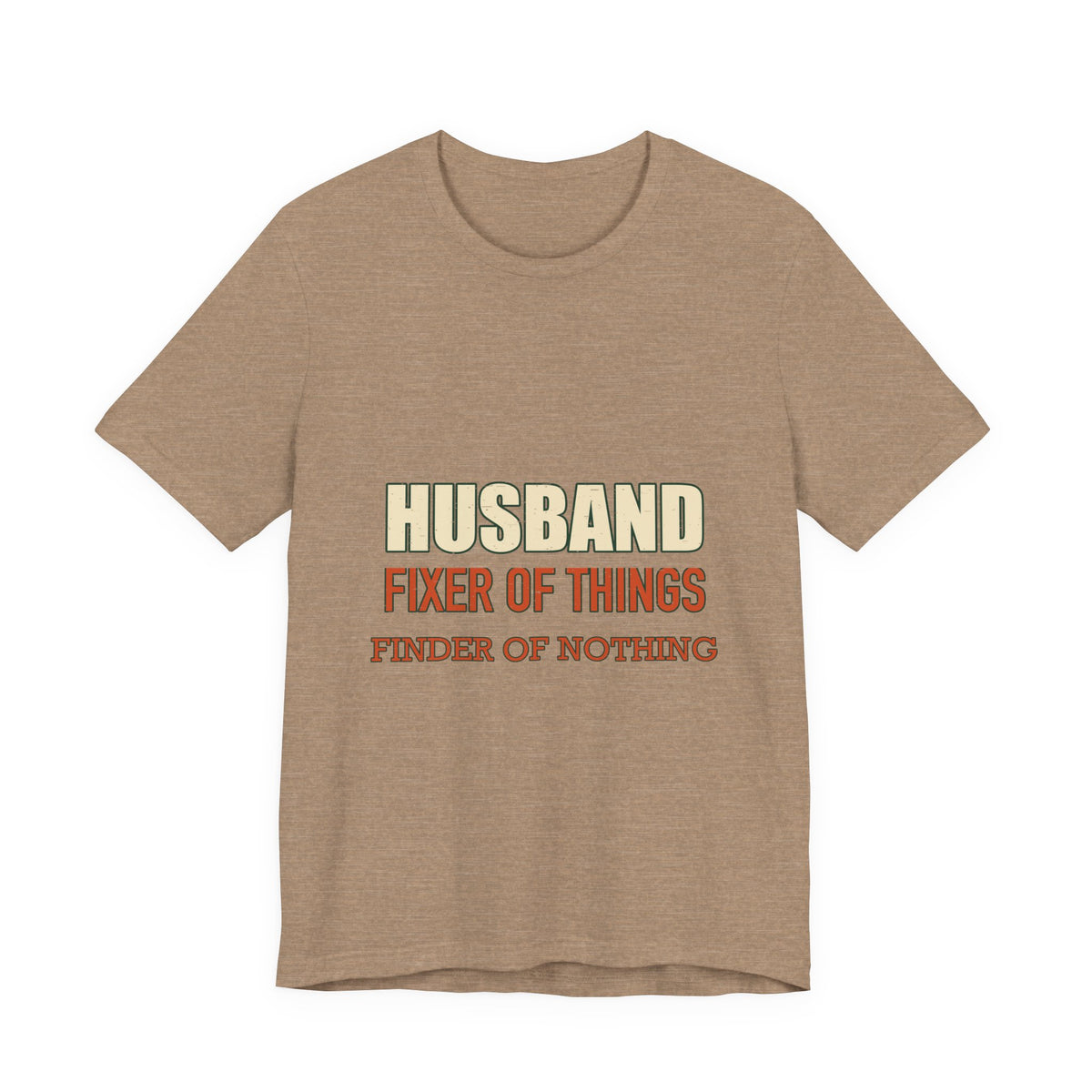 Husband Fixer of Things T-Shirt — Funny Vintage Husband Humor Tee