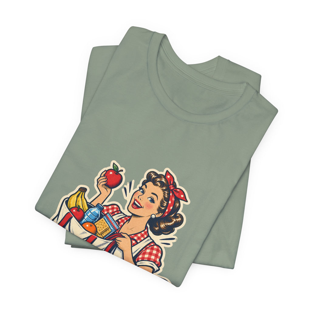 Snack Department Emergency Supply Vintage Grocery Pinup Tee
