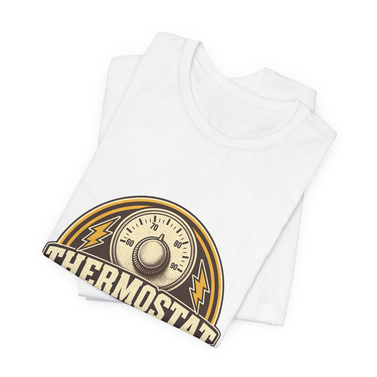 Thermostat Guardian Authorized Dad Only Vintage Dad T-Shirt
