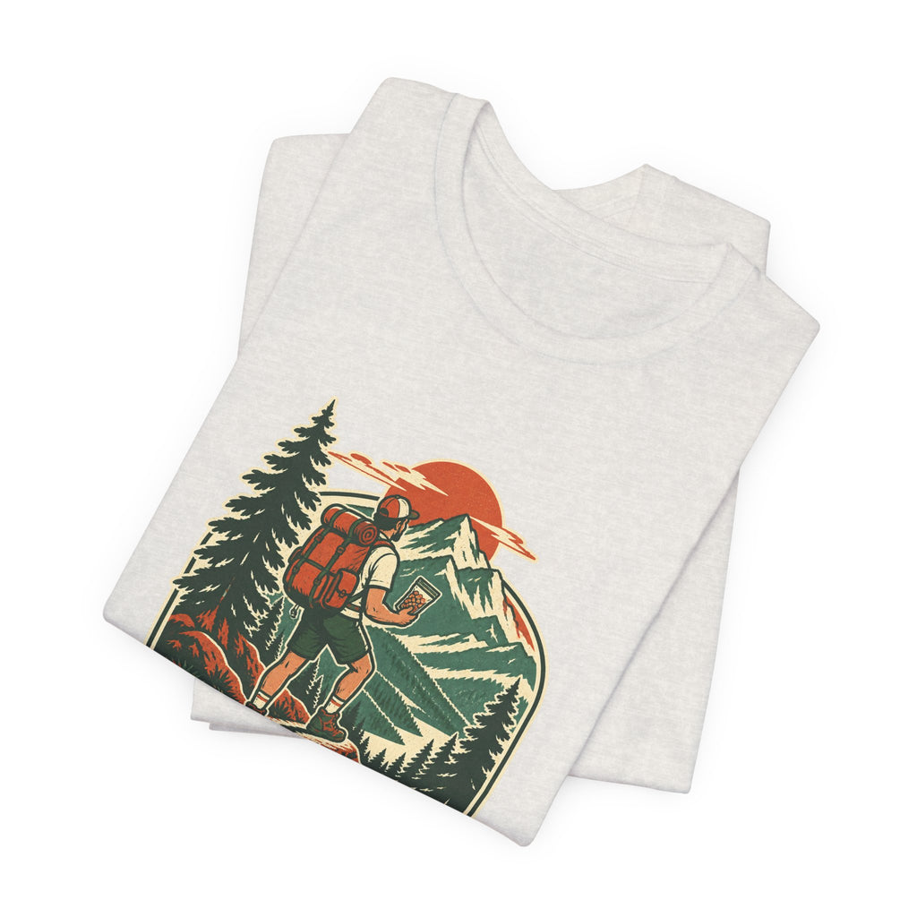 Trail Mix Manager T-Shirt — Quality Control on Every Mile Vintage Hiking Tee