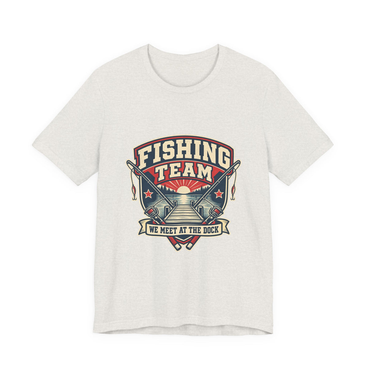 Fishing Team T-Shirt — We Meet at the Dock Vintage Fishing Tee