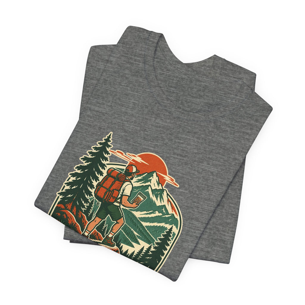 Trail Mix Manager T-Shirt — Quality Control on Every Mile Vintage Hiking Tee