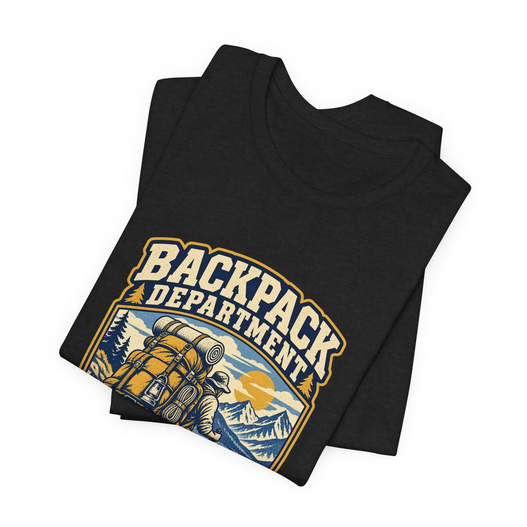 Backpack Department T-Shirt — Carrying the Group Vintage Hiking Tee