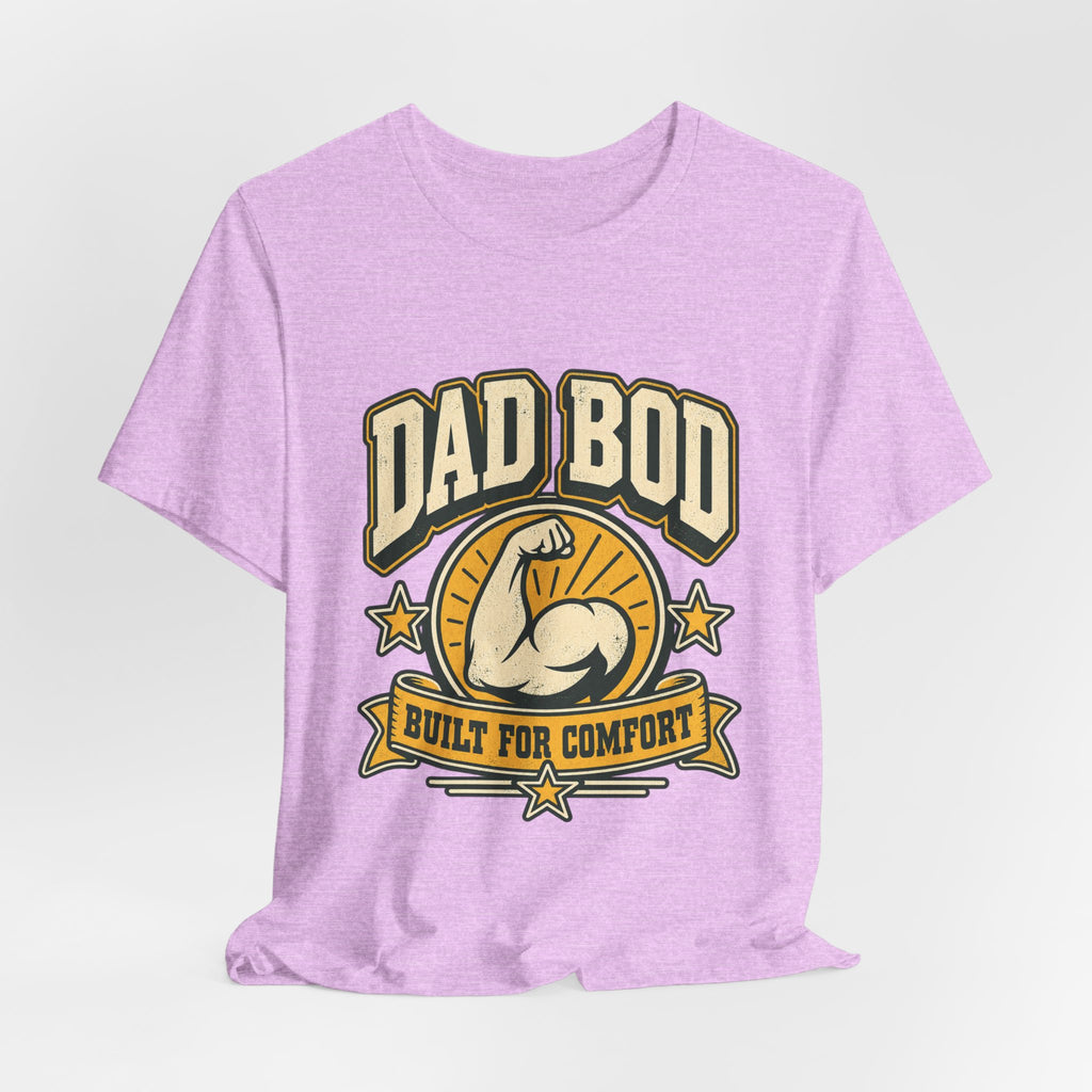 Dad Bod Built for Comfort T-Shirt — Vintage Funny Dad Body Tee