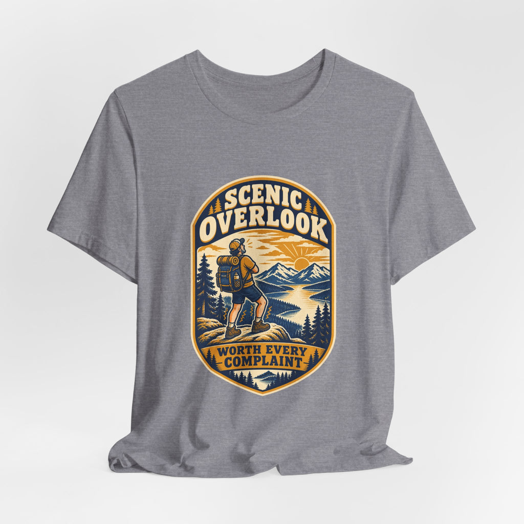 Scenic Overlook T-Shirt — Worth Every Complaint Vintage Hiking Mountain Tee
