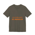 Husband Est. Married Life T-Shirt — Funny Marriage Humor Vintage Tee