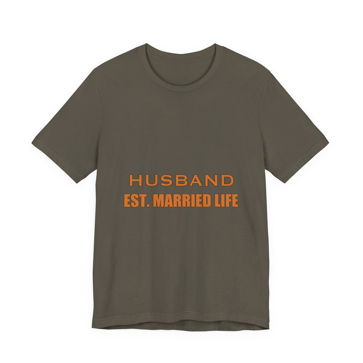 Husband Est. Married Life T-Shirt — Funny Marriage Humor Vintage Tee