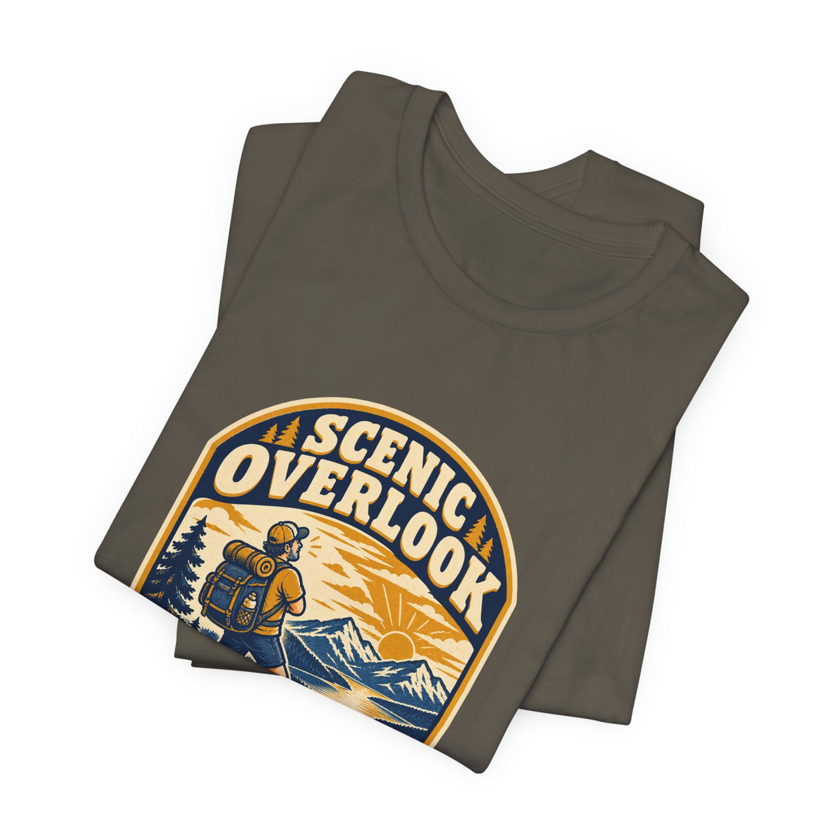 Scenic Overlook T-Shirt — Worth Every Complaint Vintage Hiking Mountain Tee