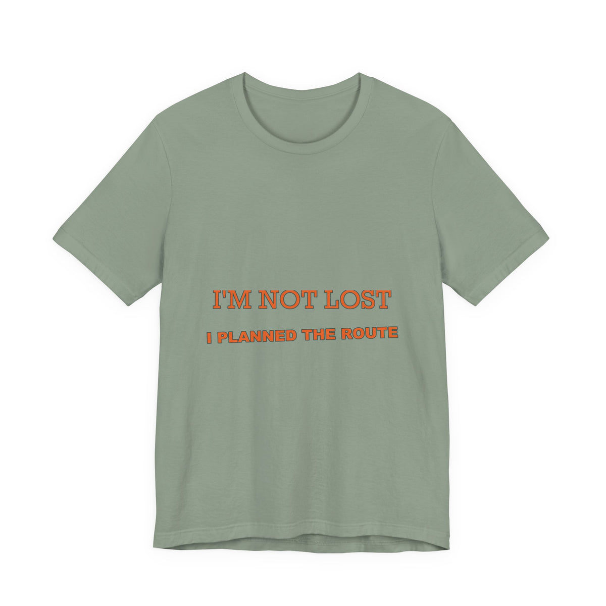 I'm Not Lost I Planned the Route T-Shirt — Funny Vintage Road Trip Tee