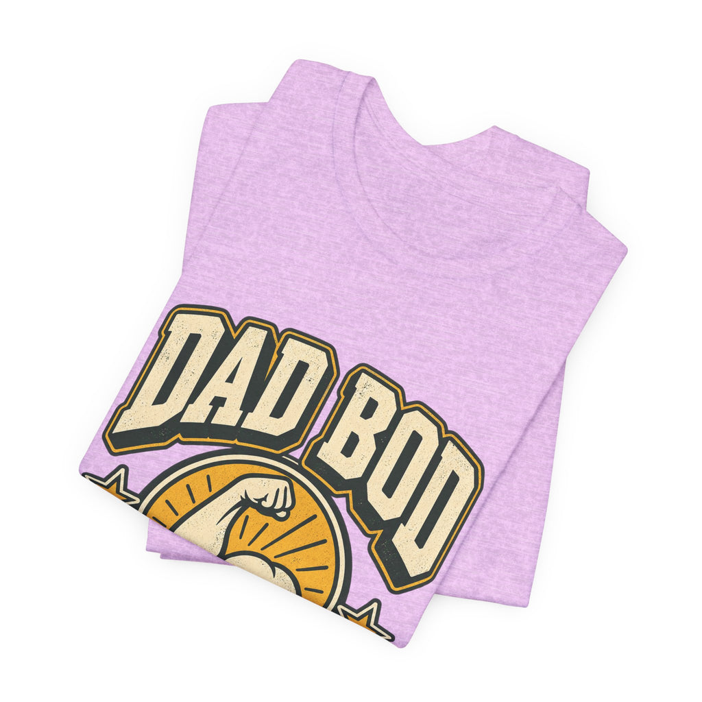 Dad Bod Built for Comfort T-Shirt — Vintage Funny Dad Body Tee