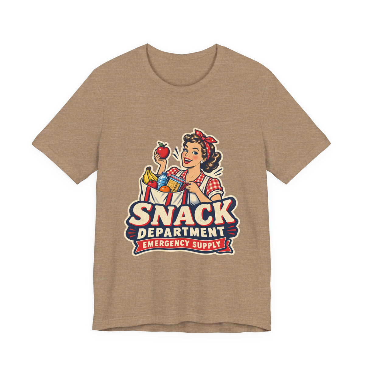 Snack Department Emergency Supply Vintage Grocery Pinup Tee