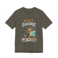 Knot Shore What I'm Doing T-Shirt — Funny Nautical Rope Character Humor Tee