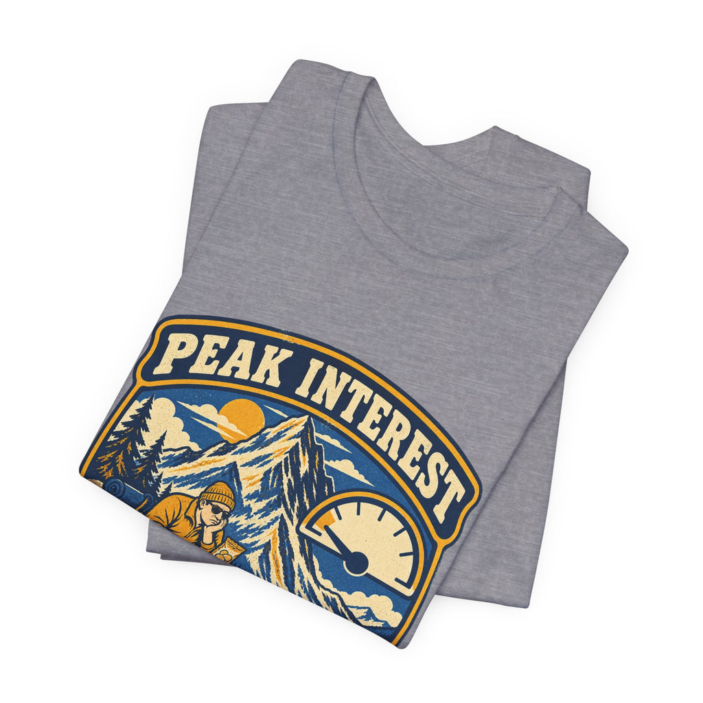 Peak Interest T-Shirt — Currently Very Low Vintage Mountain Hiking Tee