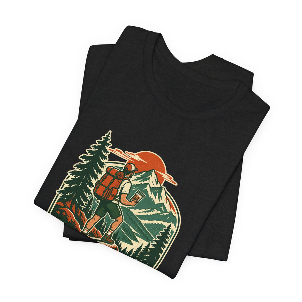 Trail Mix Manager T-Shirt — Quality Control on Every Mile Vintage Hiking Tee