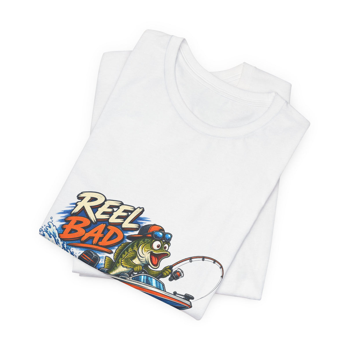 Reel Bad Decisions Fishing T-Shirt — Funny Bass Boat Angler Vintage Style Tee