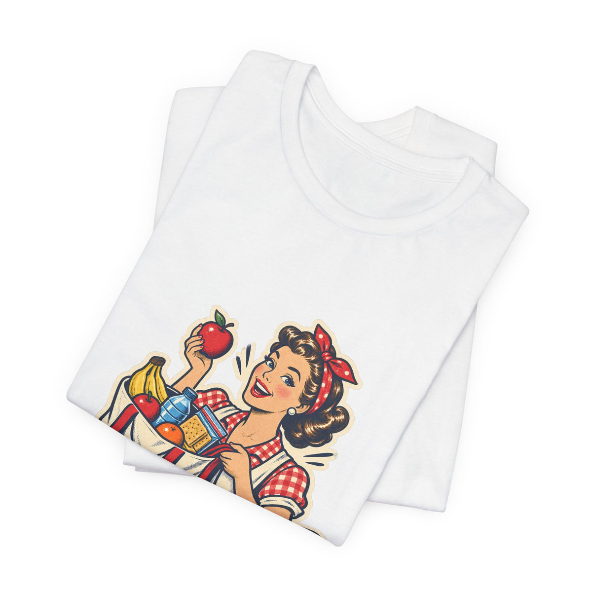 Snack Department Emergency Supply Vintage Grocery Pinup Tee