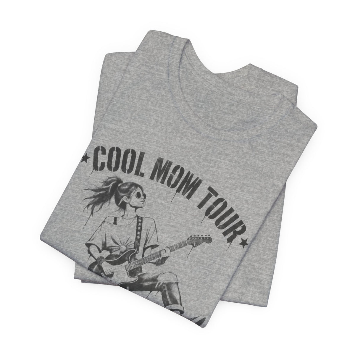 Cool Mom Tour T-Shirt — "World's Okayest Roadie" Graphic Tee