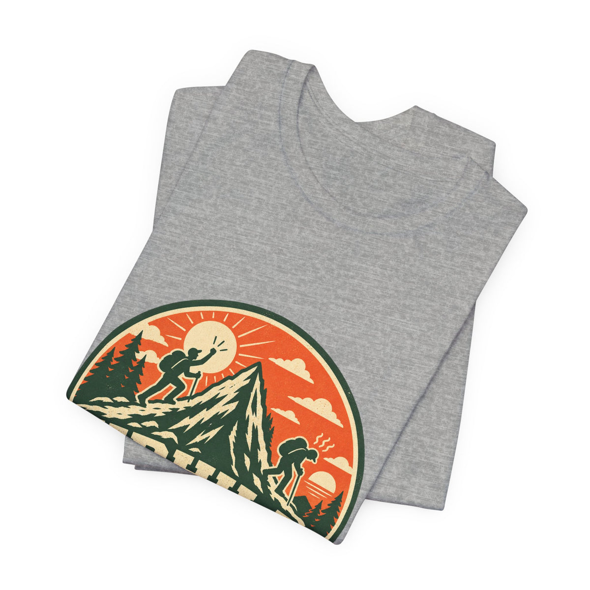 Uphill Enthusiast Downhill Complainer T-Shirt — Vintage Mountain Hiking Tee