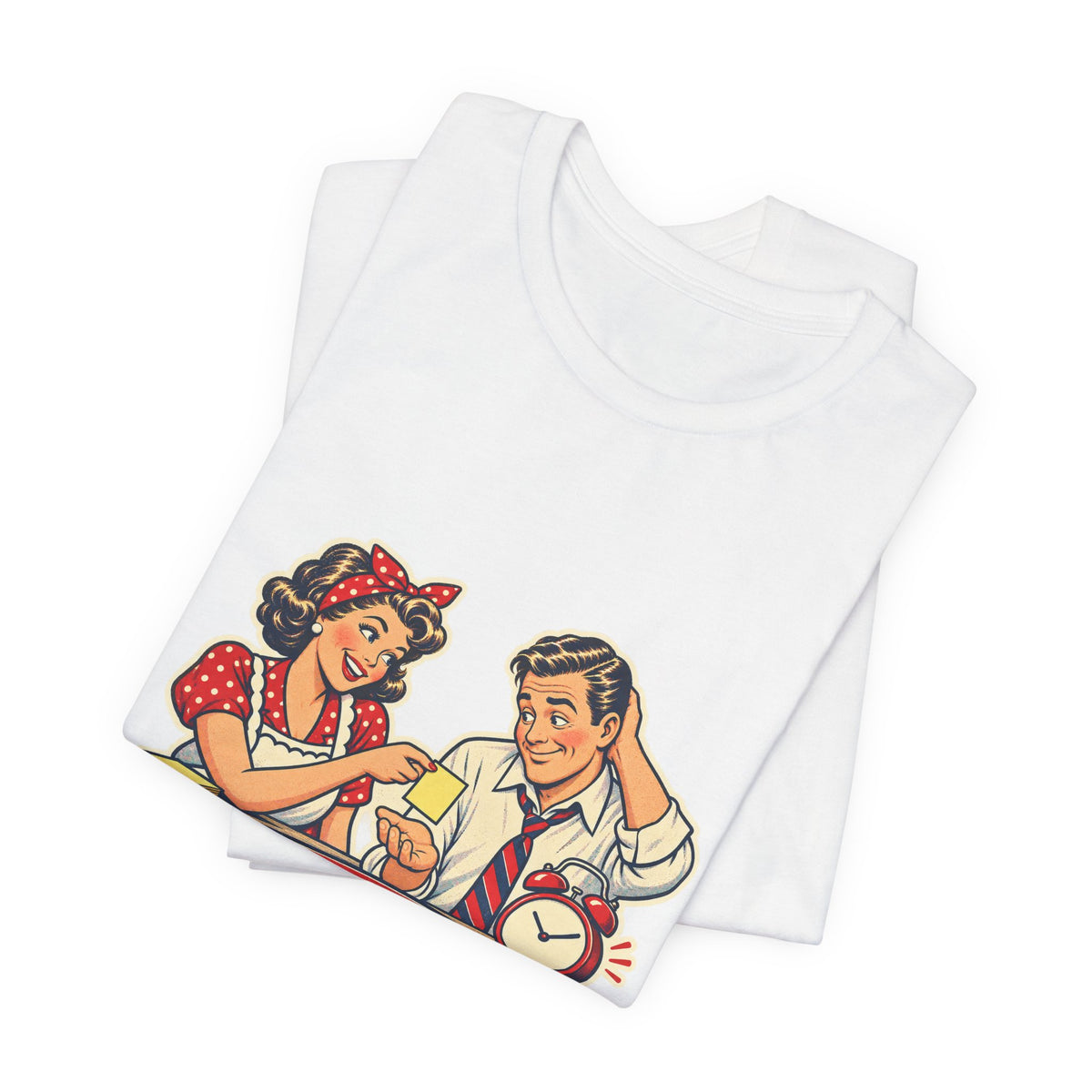 Reminder Service Retro Couple T-Shirt — You're Welcome Vintage Humor Tee
