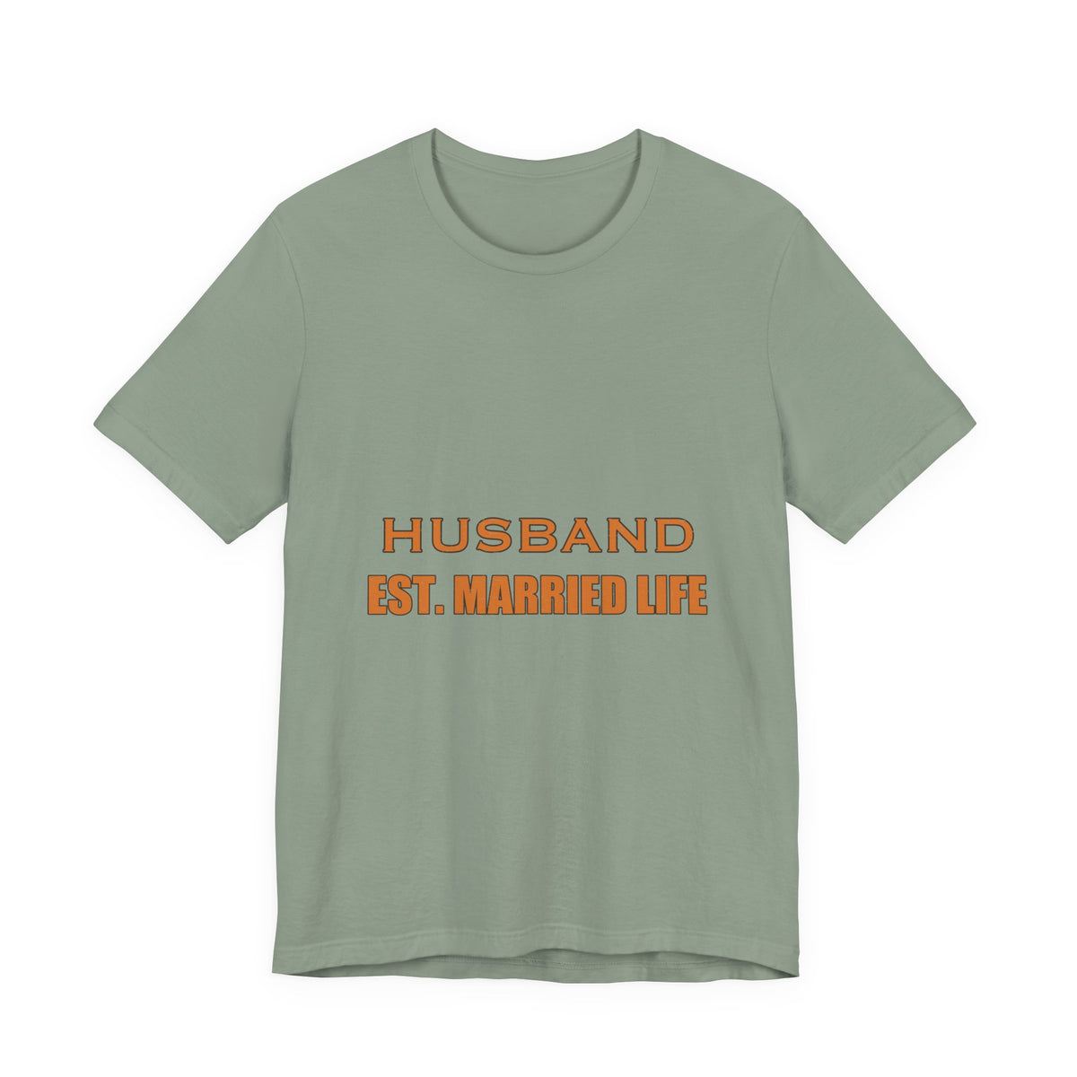 Husband Est. Married Life T-Shirt — Funny Marriage Humor Vintage Tee