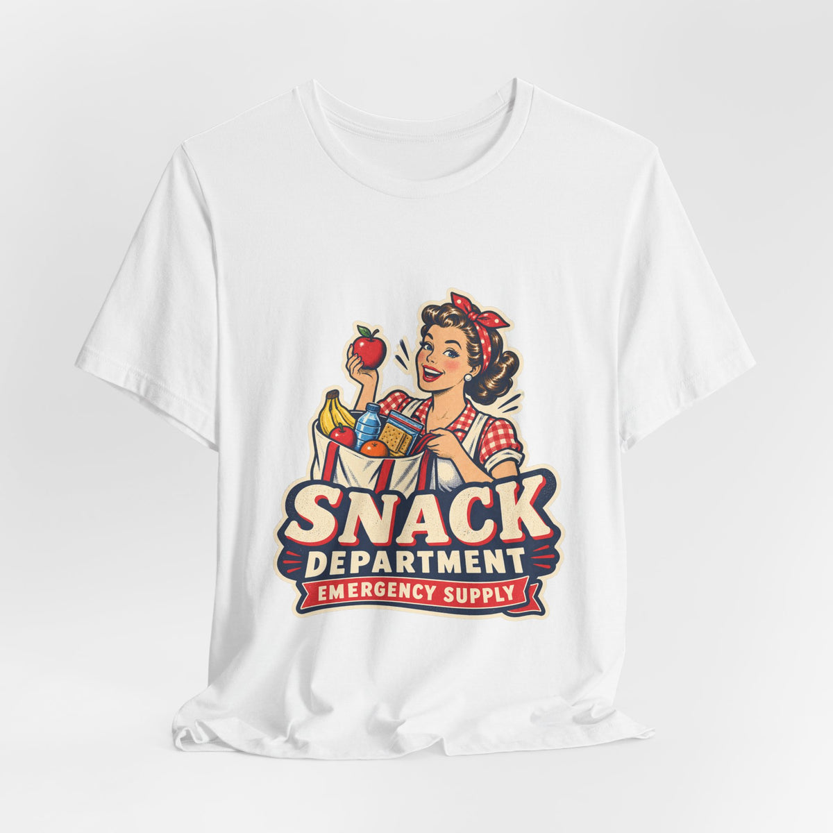 Snack Department Emergency Supply Vintage Grocery Pinup Tee