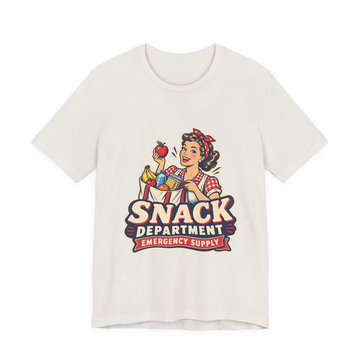 Snack Department Emergency Supply Vintage Grocery Pinup Tee