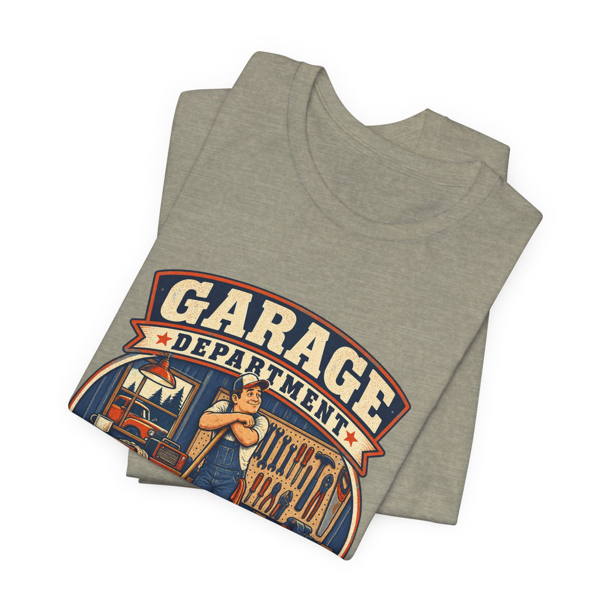 Garage Department Looking Busy Since Saturday Vintage Mechanic T-Shirt